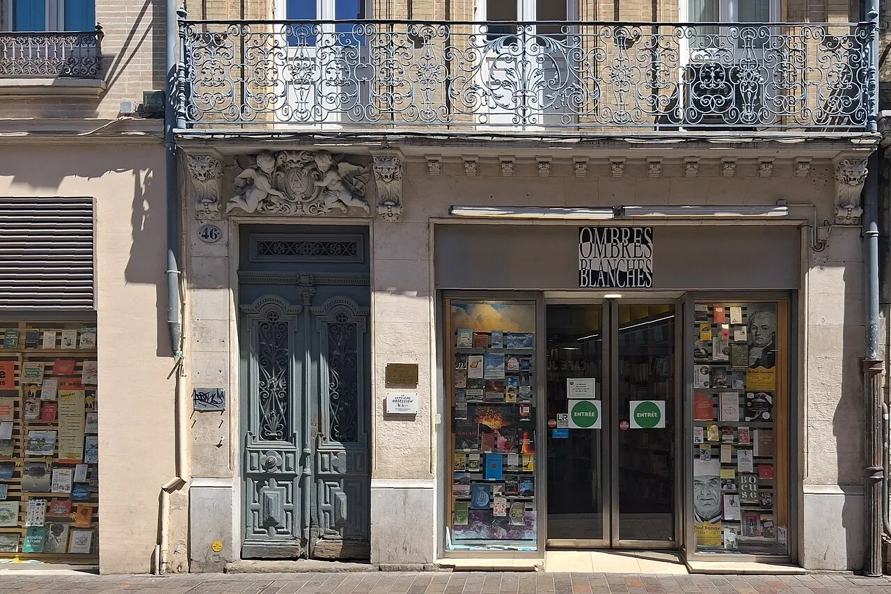 Librairie Ombres Blanches, rue Léon-Gambetta à Toulouse